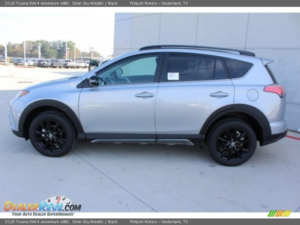 2018 Toyota RAV4 Adventure AWD Silver Sky Metallic / Black Photo #5