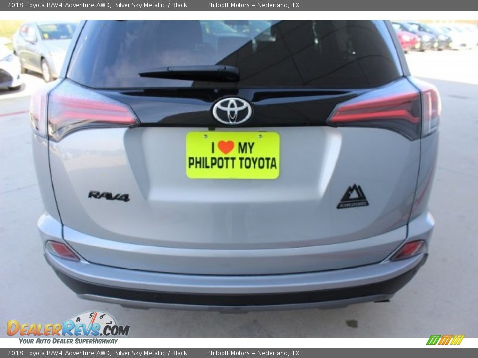 2018 Toyota RAV4 Adventure AWD Silver Sky Metallic / Black Photo #7