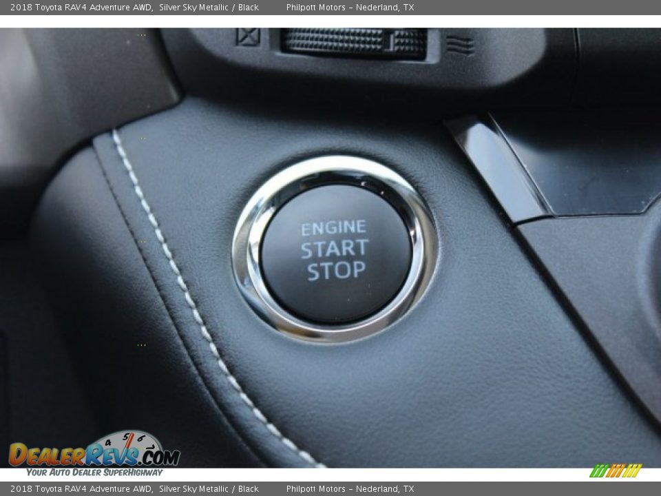 2018 Toyota RAV4 Adventure AWD Silver Sky Metallic / Black Photo #13