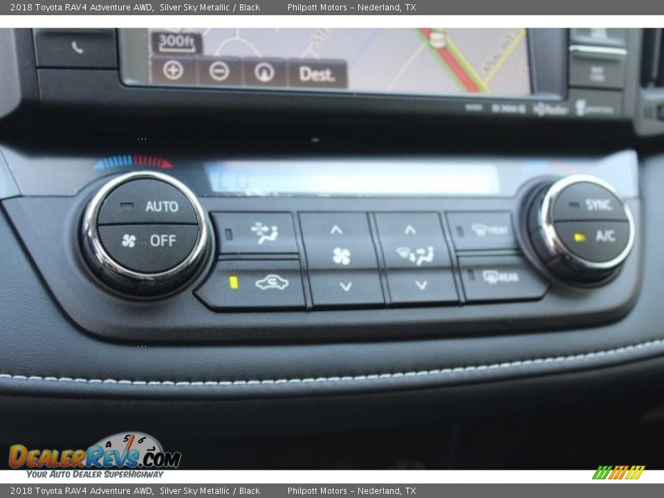 2018 Toyota RAV4 Adventure AWD Silver Sky Metallic / Black Photo #14