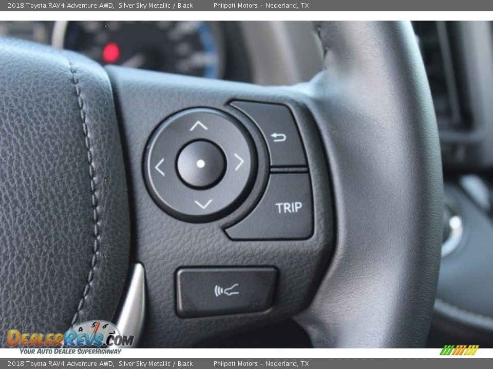 2018 Toyota RAV4 Adventure AWD Silver Sky Metallic / Black Photo #19