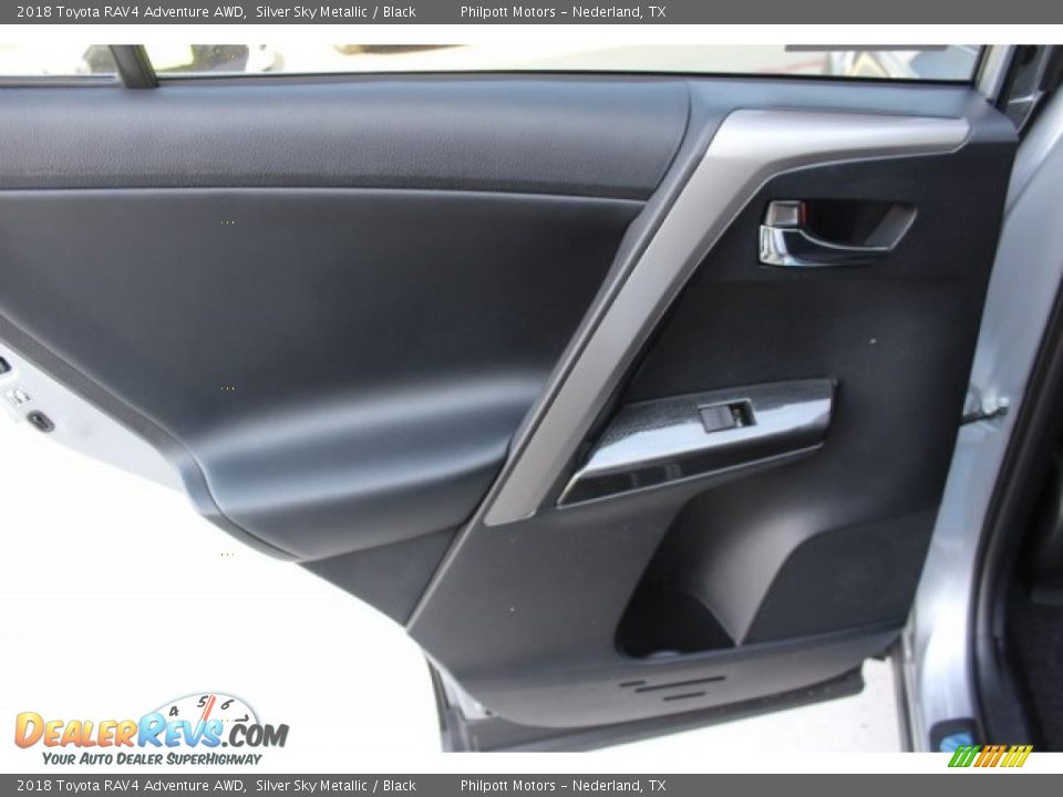 2018 Toyota RAV4 Adventure AWD Silver Sky Metallic / Black Photo #23
