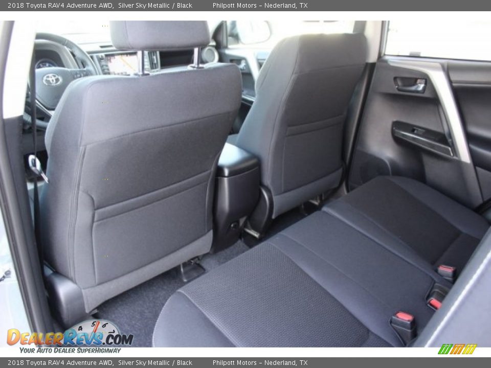 2018 Toyota RAV4 Adventure AWD Silver Sky Metallic / Black Photo #24