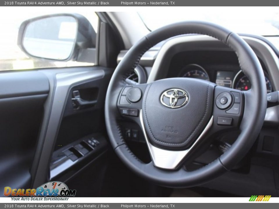 2018 Toyota RAV4 Adventure AWD Silver Sky Metallic / Black Photo #27