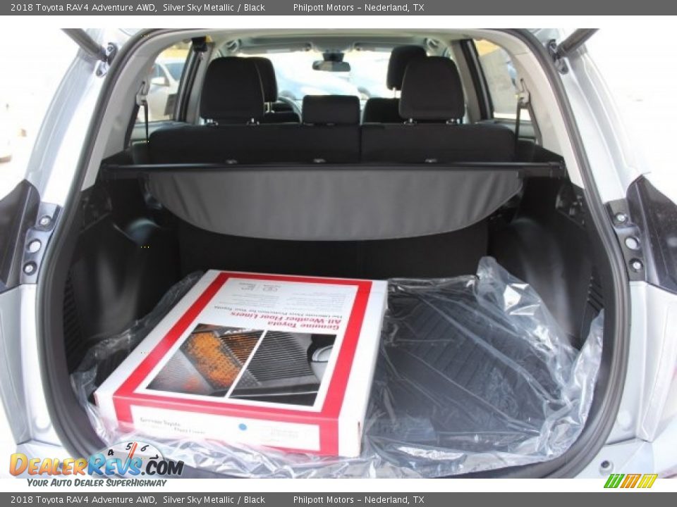 2018 Toyota RAV4 Adventure AWD Silver Sky Metallic / Black Photo #28