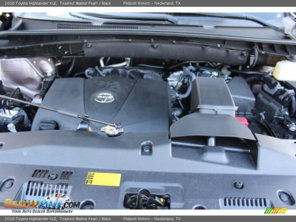 2018 Toyota Highlander XLE Toasted Walnut Pearl / Black Photo #34