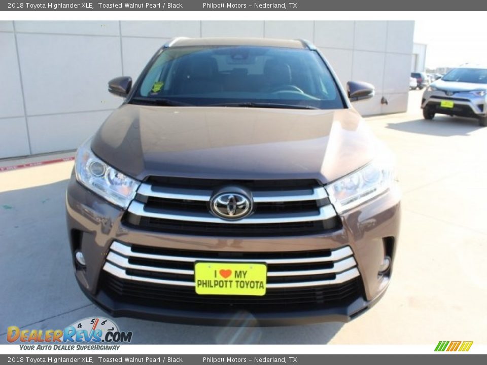 2018 Toyota Highlander XLE Toasted Walnut Pearl / Black Photo #2