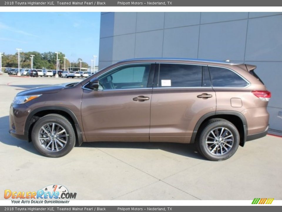 2018 Toyota Highlander XLE Toasted Walnut Pearl / Black Photo #5