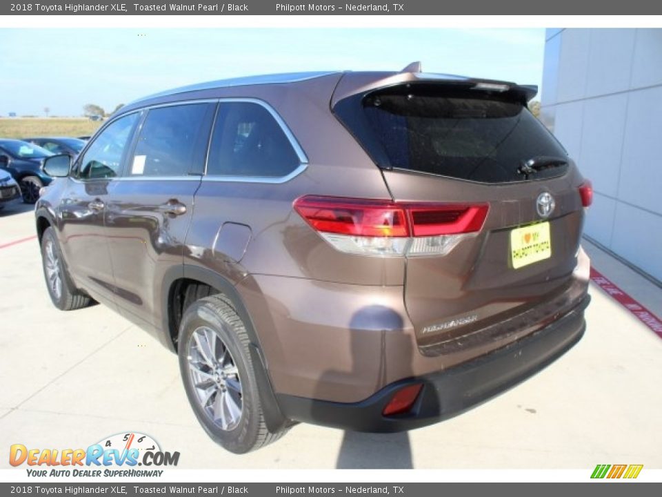 2018 Toyota Highlander XLE Toasted Walnut Pearl / Black Photo #6