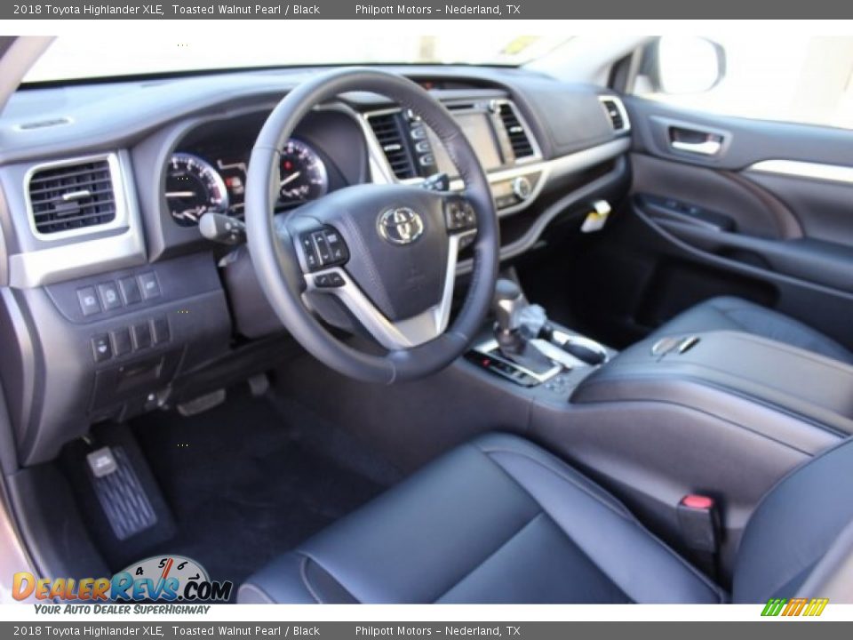 2018 Toyota Highlander XLE Toasted Walnut Pearl / Black Photo #10