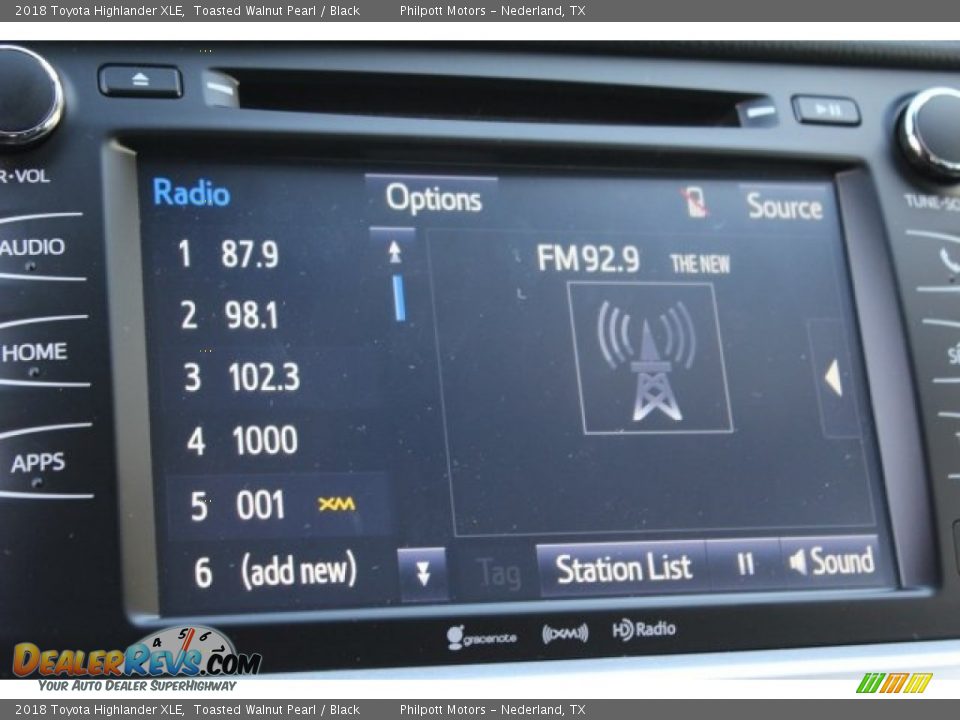 2018 Toyota Highlander XLE Toasted Walnut Pearl / Black Photo #19