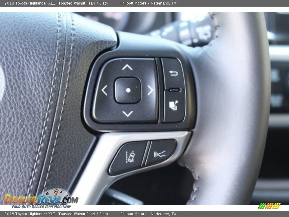 2018 Toyota Highlander XLE Toasted Walnut Pearl / Black Photo #23