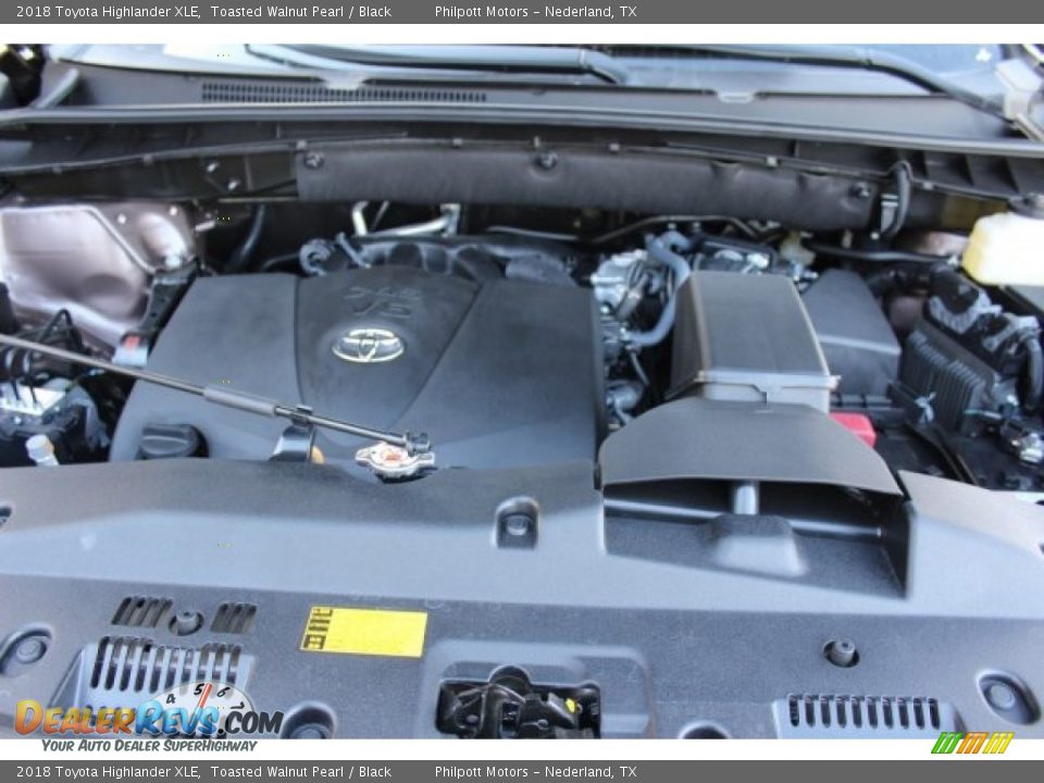 2018 Toyota Highlander XLE Toasted Walnut Pearl / Black Photo #34