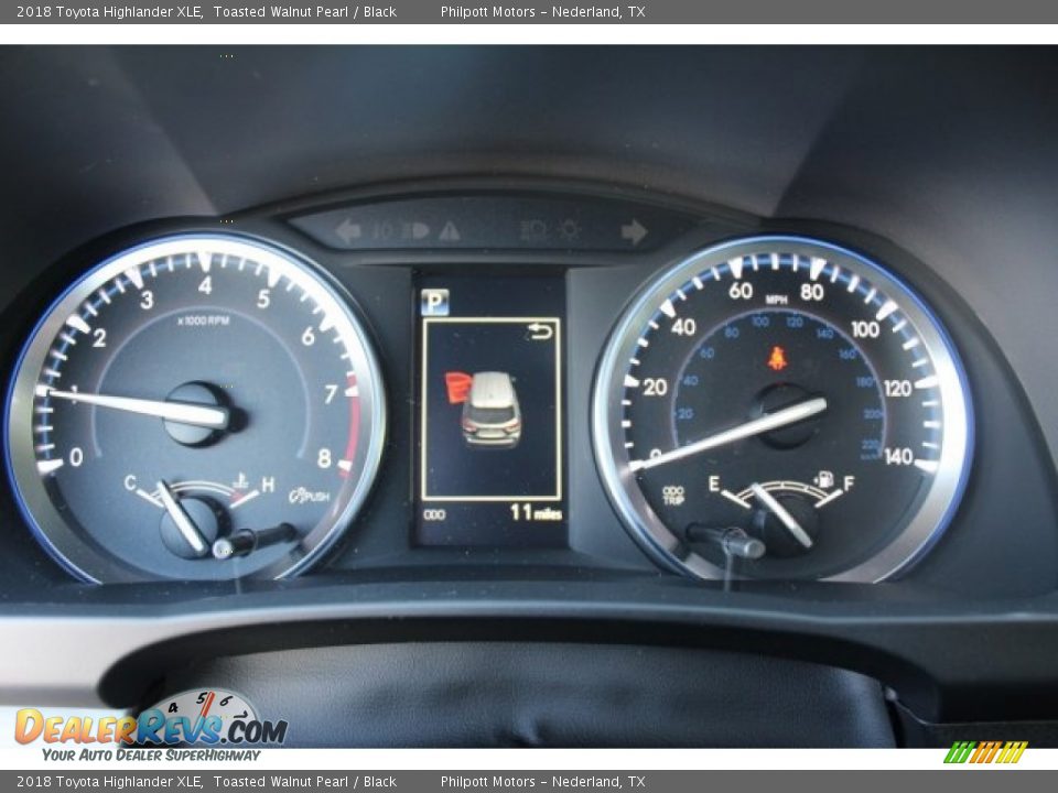 2018 Toyota Highlander XLE Toasted Walnut Pearl / Black Photo #35