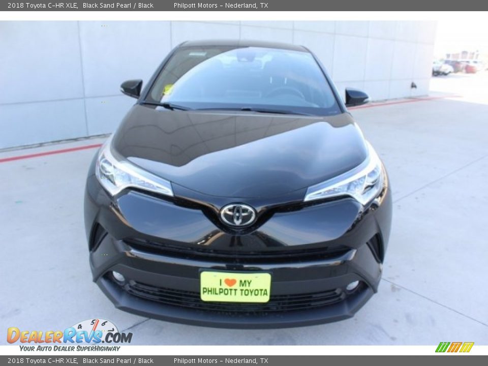 2018 Toyota C-HR XLE Black Sand Pearl / Black Photo #2
