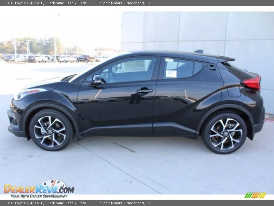 2018 Toyota C-HR XLE Black Sand Pearl / Black Photo #5
