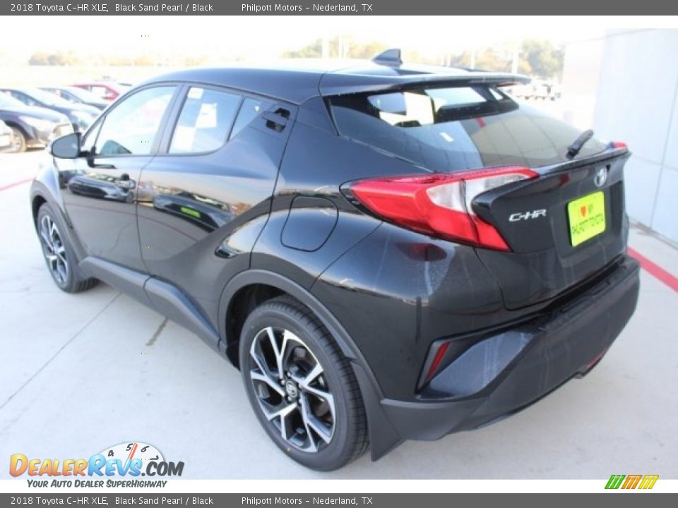 2018 Toyota C-HR XLE Black Sand Pearl / Black Photo #6