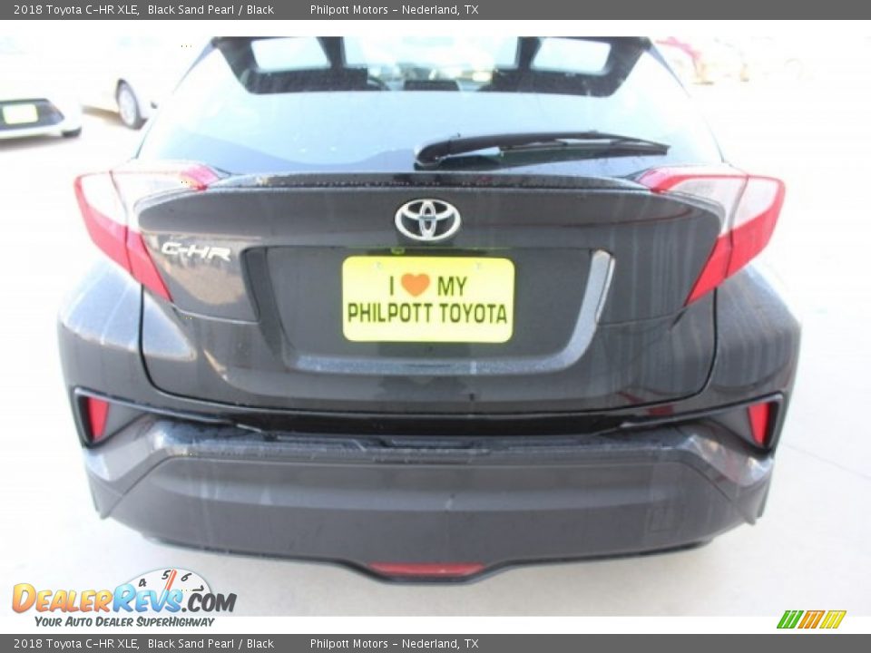 2018 Toyota C-HR XLE Black Sand Pearl / Black Photo #7