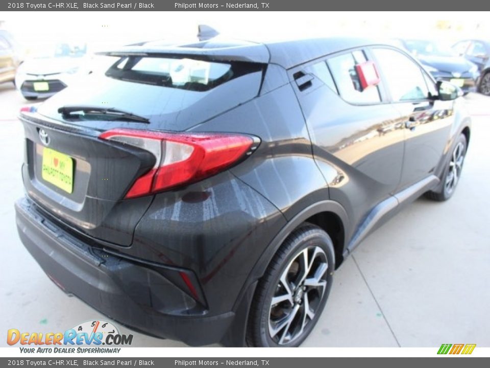 2018 Toyota C-HR XLE Black Sand Pearl / Black Photo #8