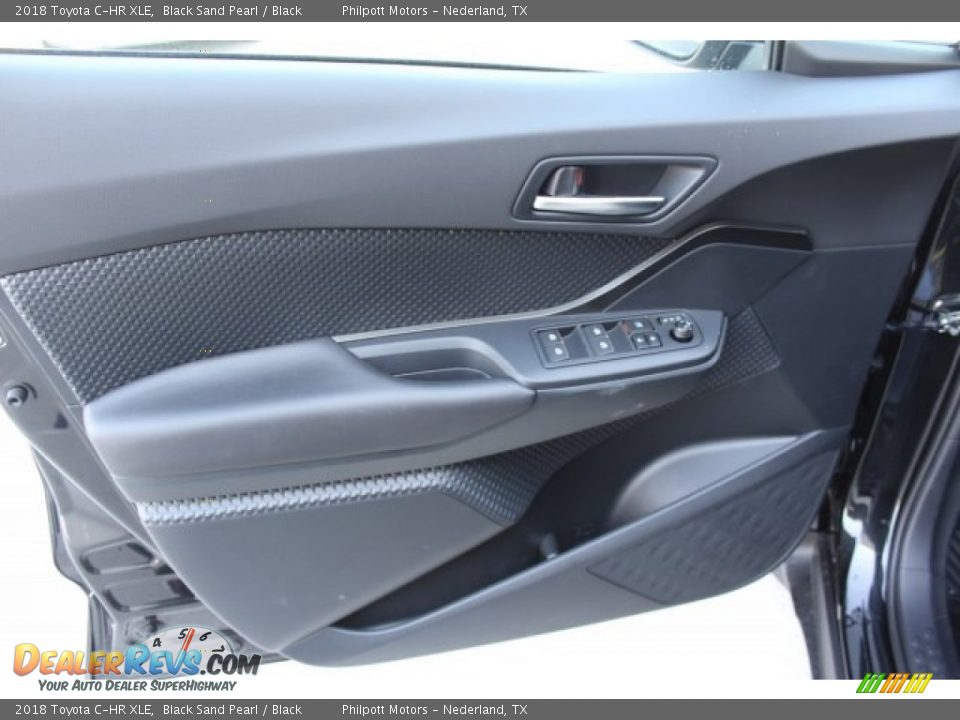 2018 Toyota C-HR XLE Black Sand Pearl / Black Photo #9