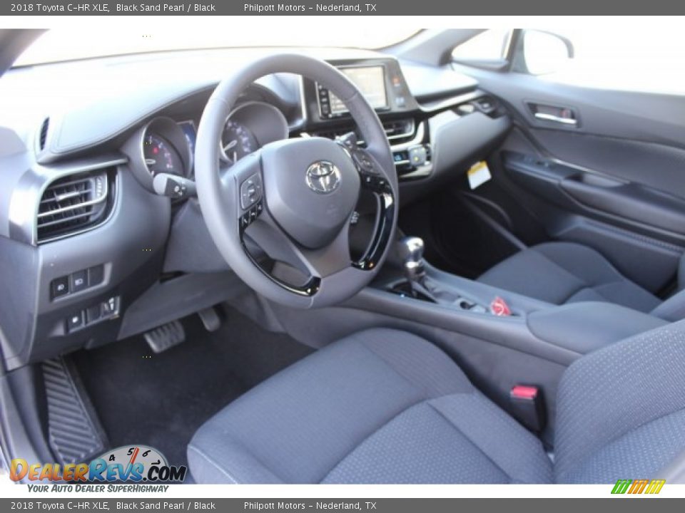 2018 Toyota C-HR XLE Black Sand Pearl / Black Photo #11