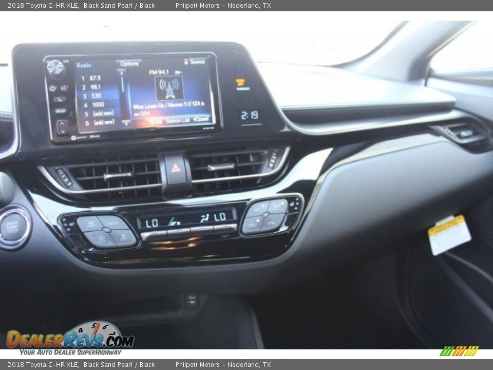 2018 Toyota C-HR XLE Black Sand Pearl / Black Photo #13