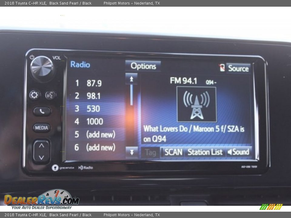 2018 Toyota C-HR XLE Black Sand Pearl / Black Photo #17