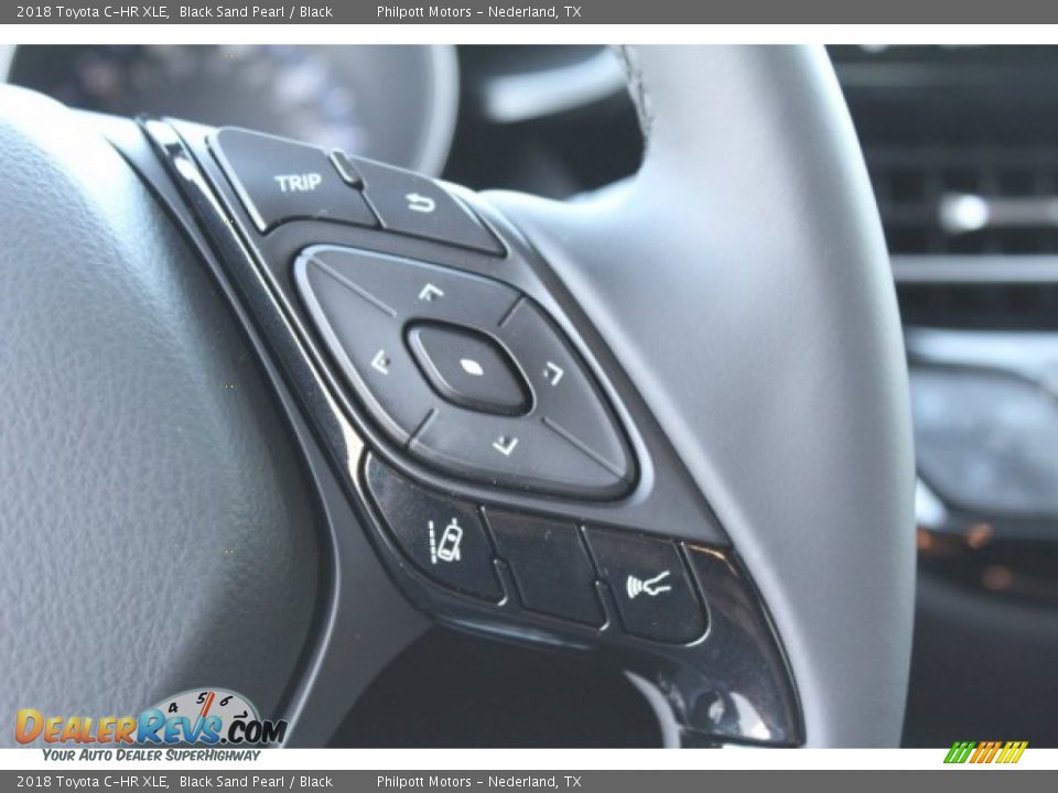 2018 Toyota C-HR XLE Black Sand Pearl / Black Photo #20