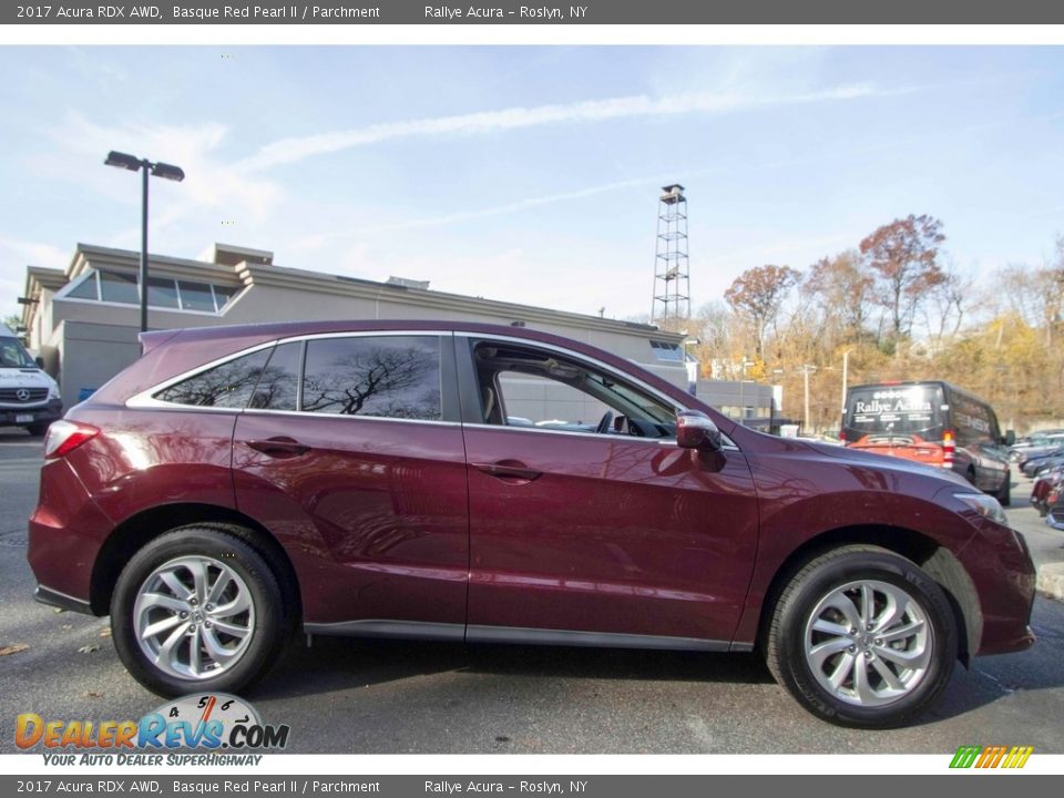 2017 Acura RDX AWD Basque Red Pearl II / Parchment Photo #11