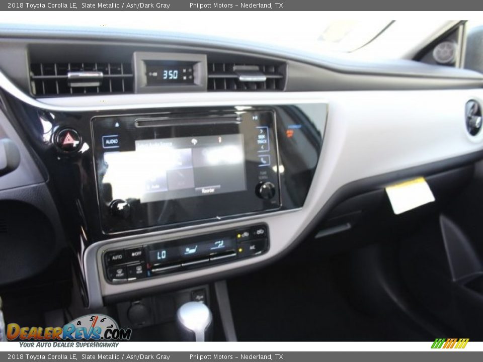 2018 Toyota Corolla LE Slate Metallic / Ash/Dark Gray Photo #11