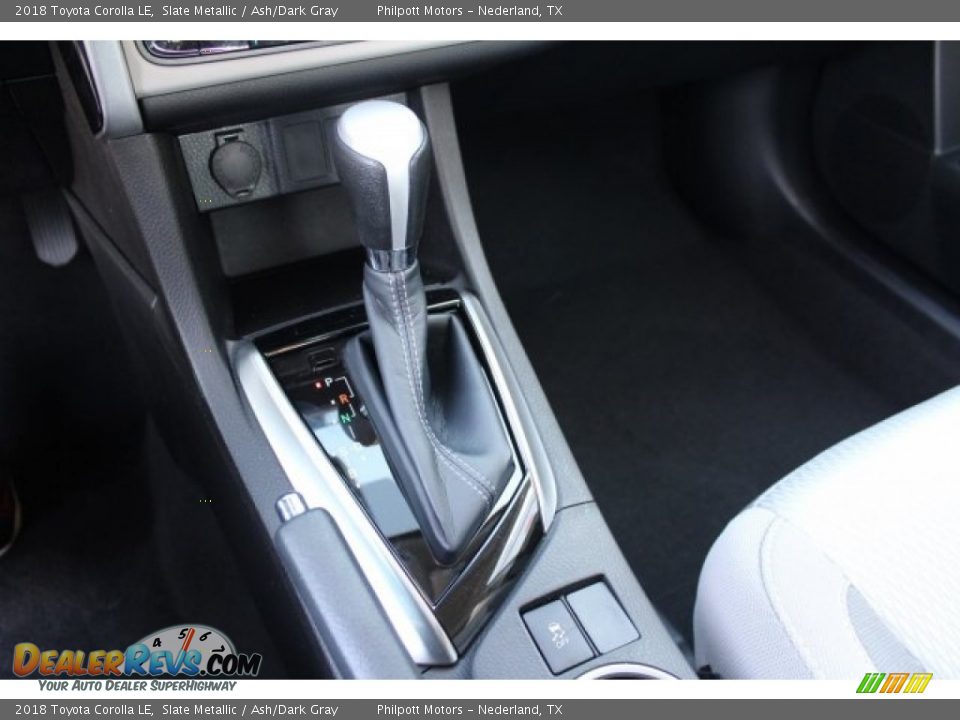2018 Toyota Corolla LE Slate Metallic / Ash/Dark Gray Photo #12