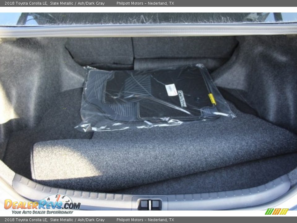2018 Toyota Corolla LE Slate Metallic / Ash/Dark Gray Photo #25