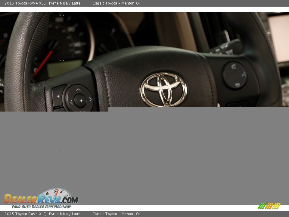 2015 Toyota RAV4 XLE Pyrite Mica / Latte Photo #6