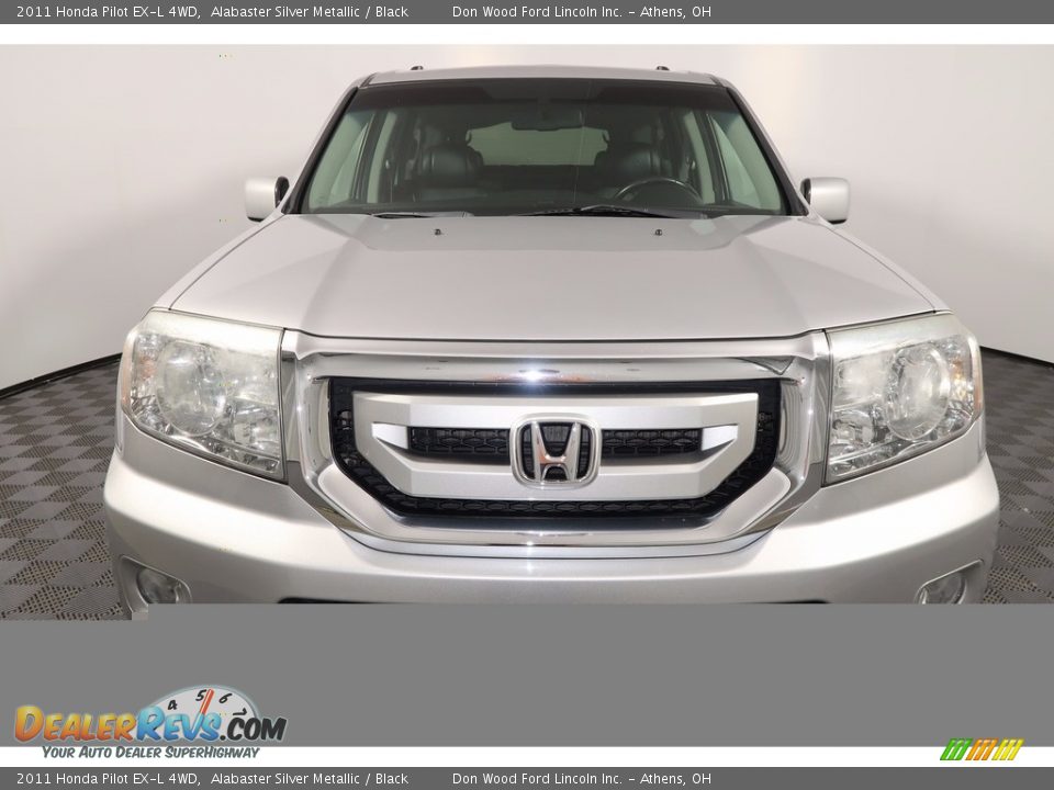 2011 Honda Pilot EX-L 4WD Alabaster Silver Metallic / Black Photo #4