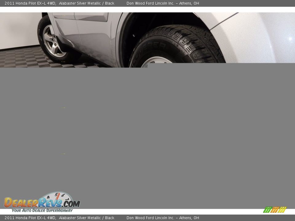 2011 Honda Pilot EX-L 4WD Alabaster Silver Metallic / Black Photo #18