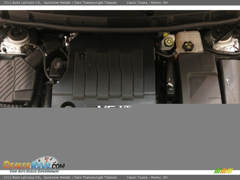 2011 Buick LaCrosse CXL Quicksilver Metallic / Dark Titanium/Light Titanium Photo #18