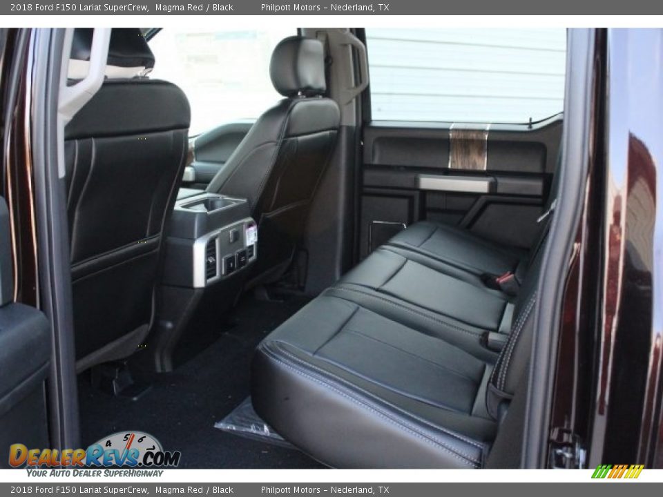 Rear Seat of 2018 Ford F150 Lariat SuperCrew Photo #22