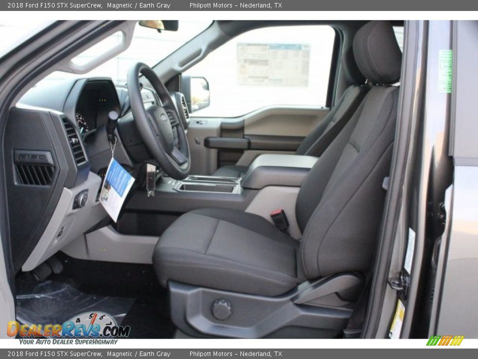 2018 Ford F150 STX SuperCrew Magnetic / Earth Gray Photo #12