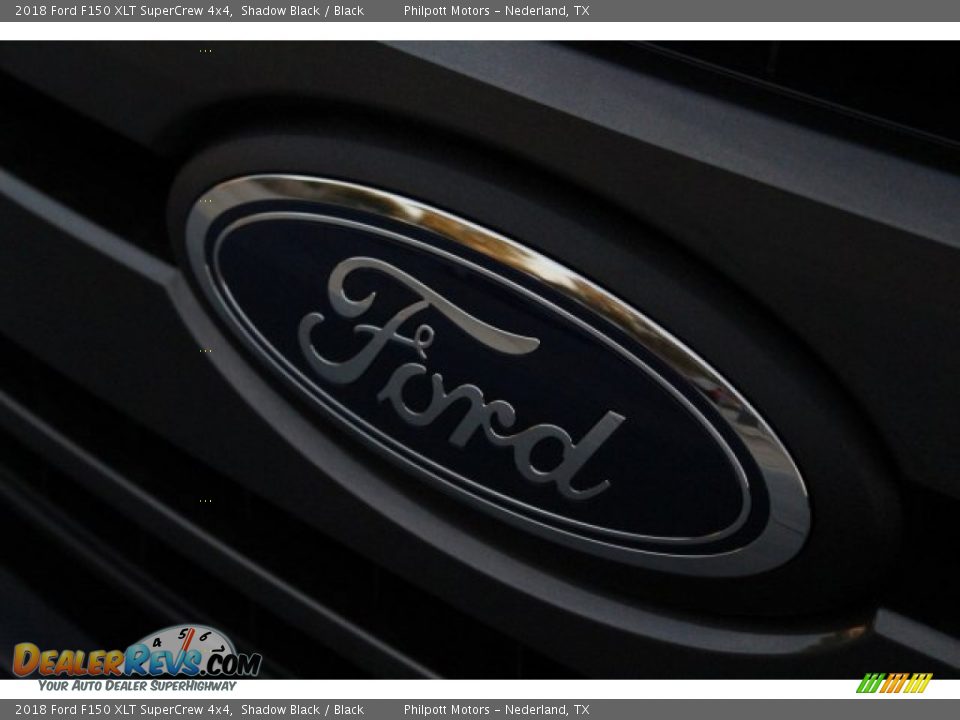2018 Ford F150 XLT SuperCrew 4x4 Shadow Black / Black Photo #4
