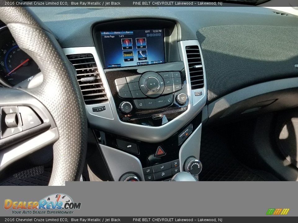 2016 Chevrolet Cruze Limited ECO Blue Ray Metallic / Jet Black Photo #4