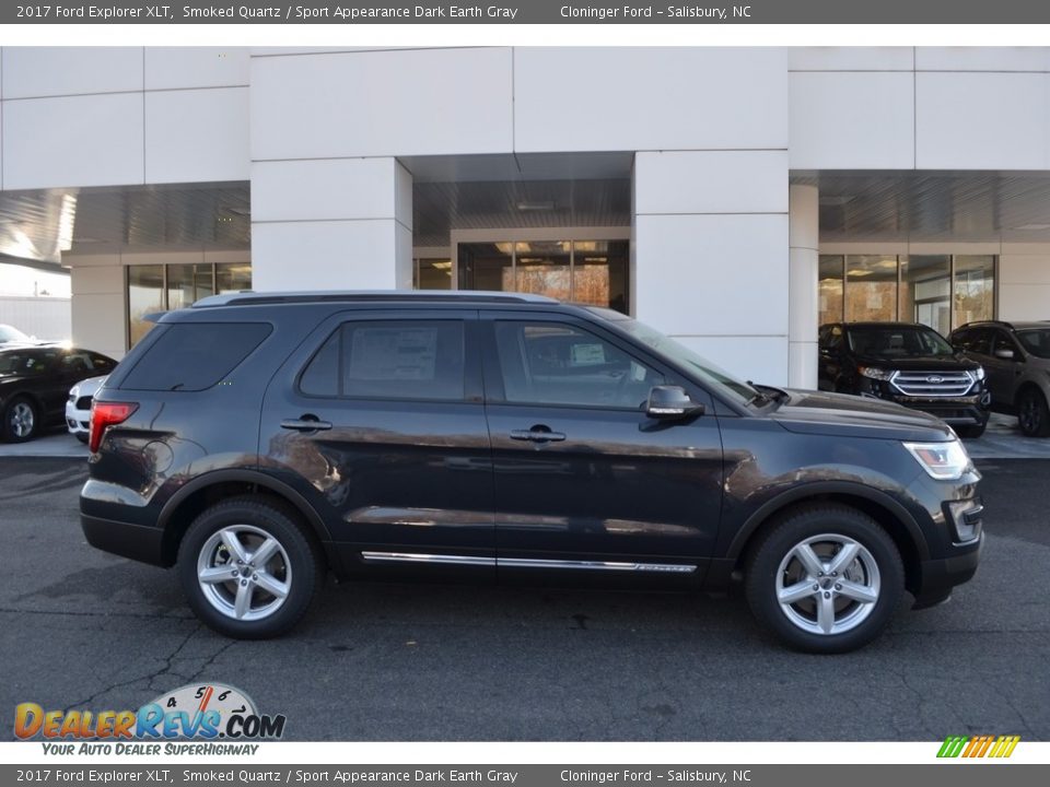 2017 Ford Explorer XLT Smoked Quartz / Sport Appearance Dark Earth Gray Photo #2