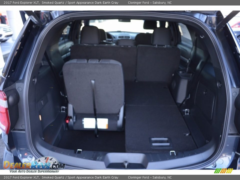 2017 Ford Explorer XLT Smoked Quartz / Sport Appearance Dark Earth Gray Photo #9