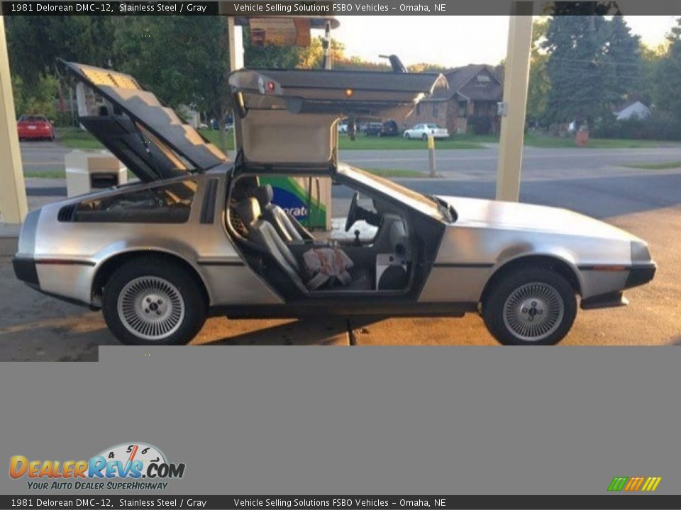 1981 Delorean DMC-12 Stainless Steel / Gray Photo #5
