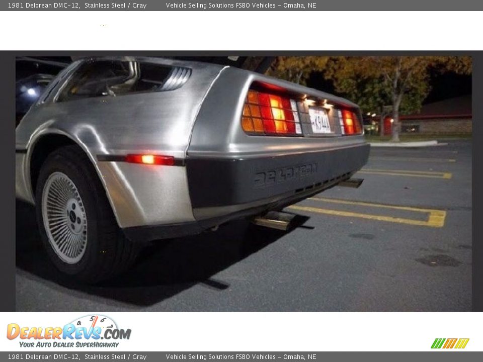 1981 Delorean DMC-12 Stainless Steel / Gray Photo #7