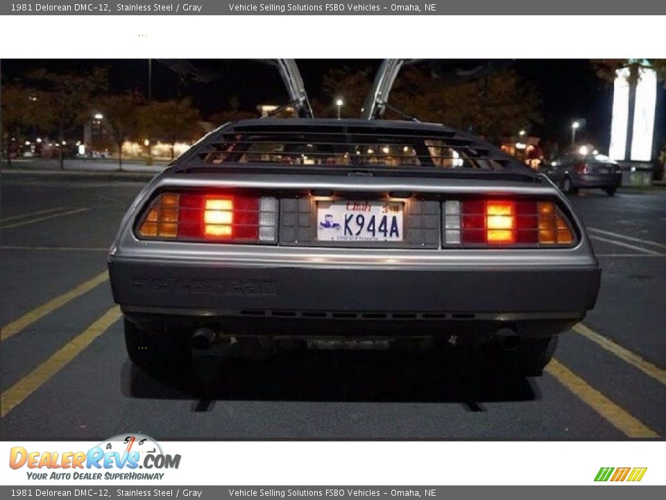 1981 Delorean DMC-12 Stainless Steel / Gray Photo #11