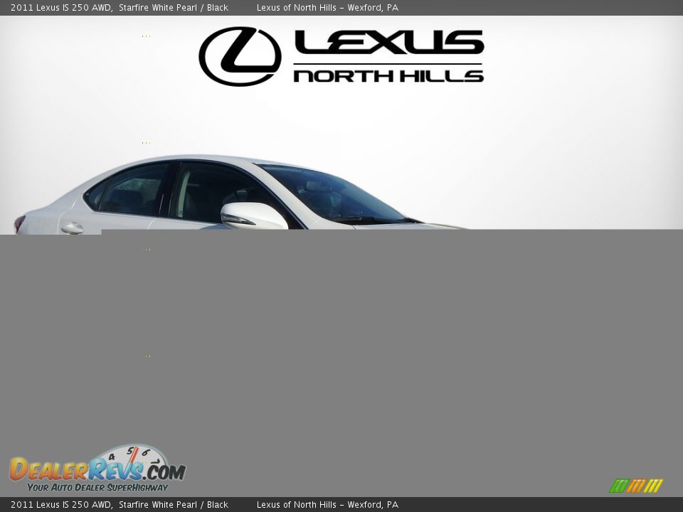 2011 Lexus IS 250 AWD Starfire White Pearl / Black Photo #1