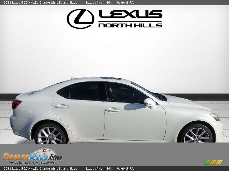 2011 Lexus IS 250 AWD Starfire White Pearl / Black Photo #2