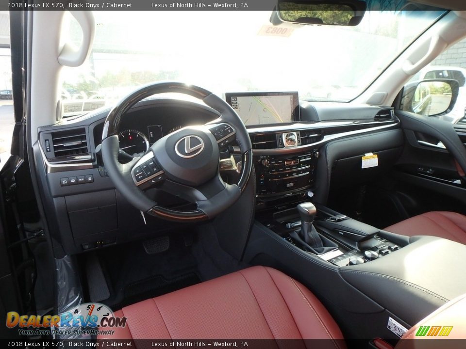 Cabernet Interior - 2018 Lexus LX 570 Photo #6