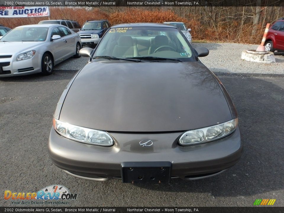 2002 Oldsmobile Alero GL Sedan Bronze Mist Metallic / Neutral Photo #6