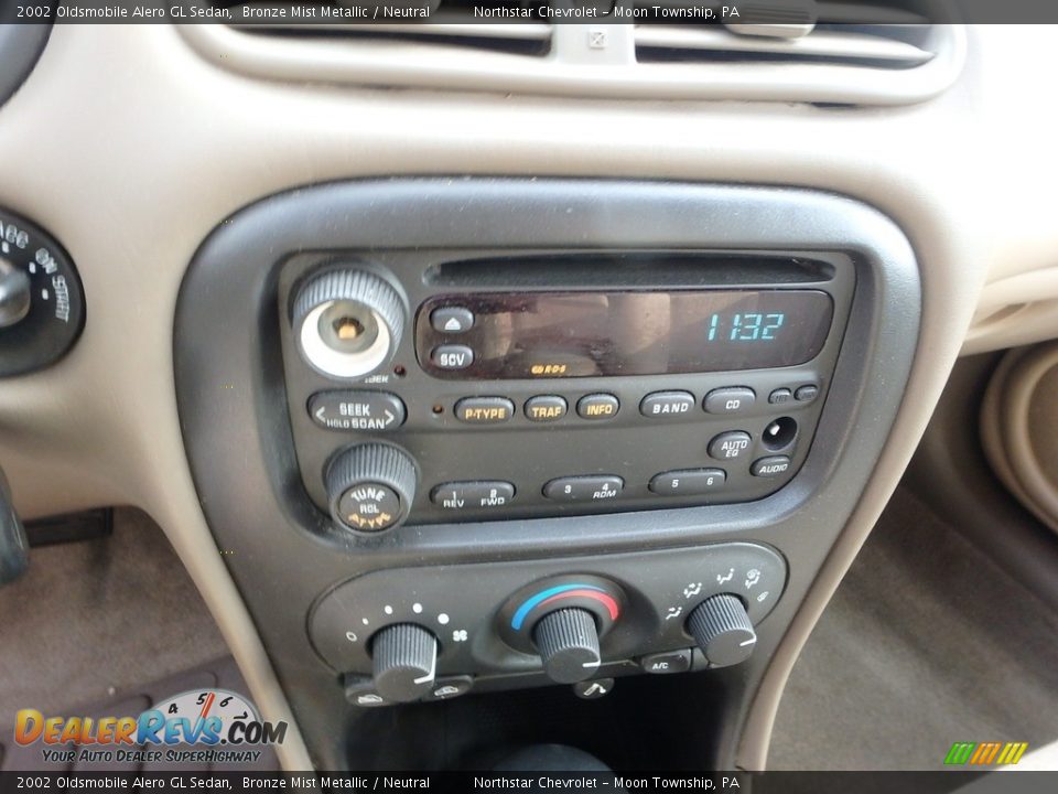 2002 Oldsmobile Alero GL Sedan Bronze Mist Metallic / Neutral Photo #13